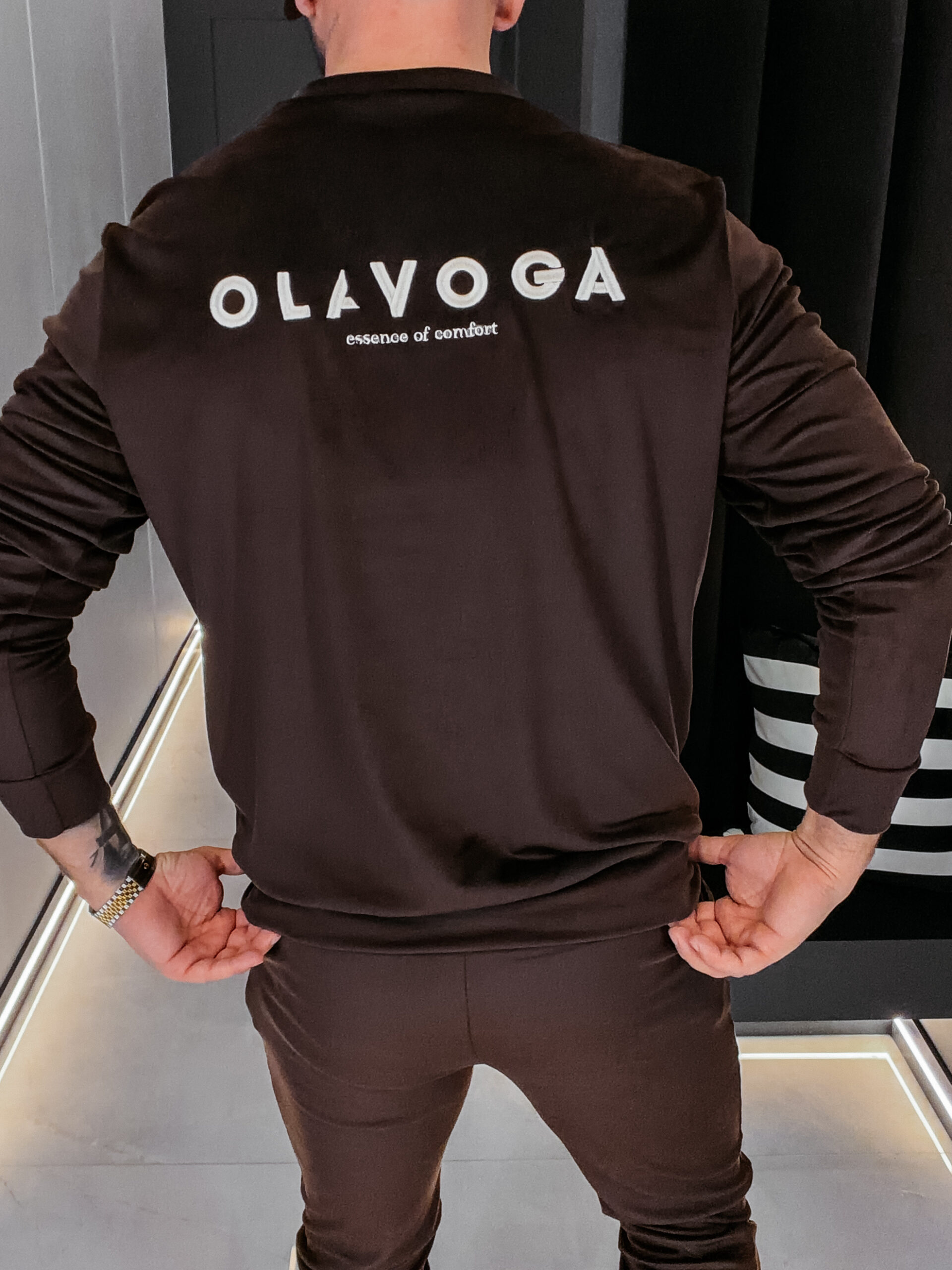 Komplet męski LEGACY 2026 Brązowy