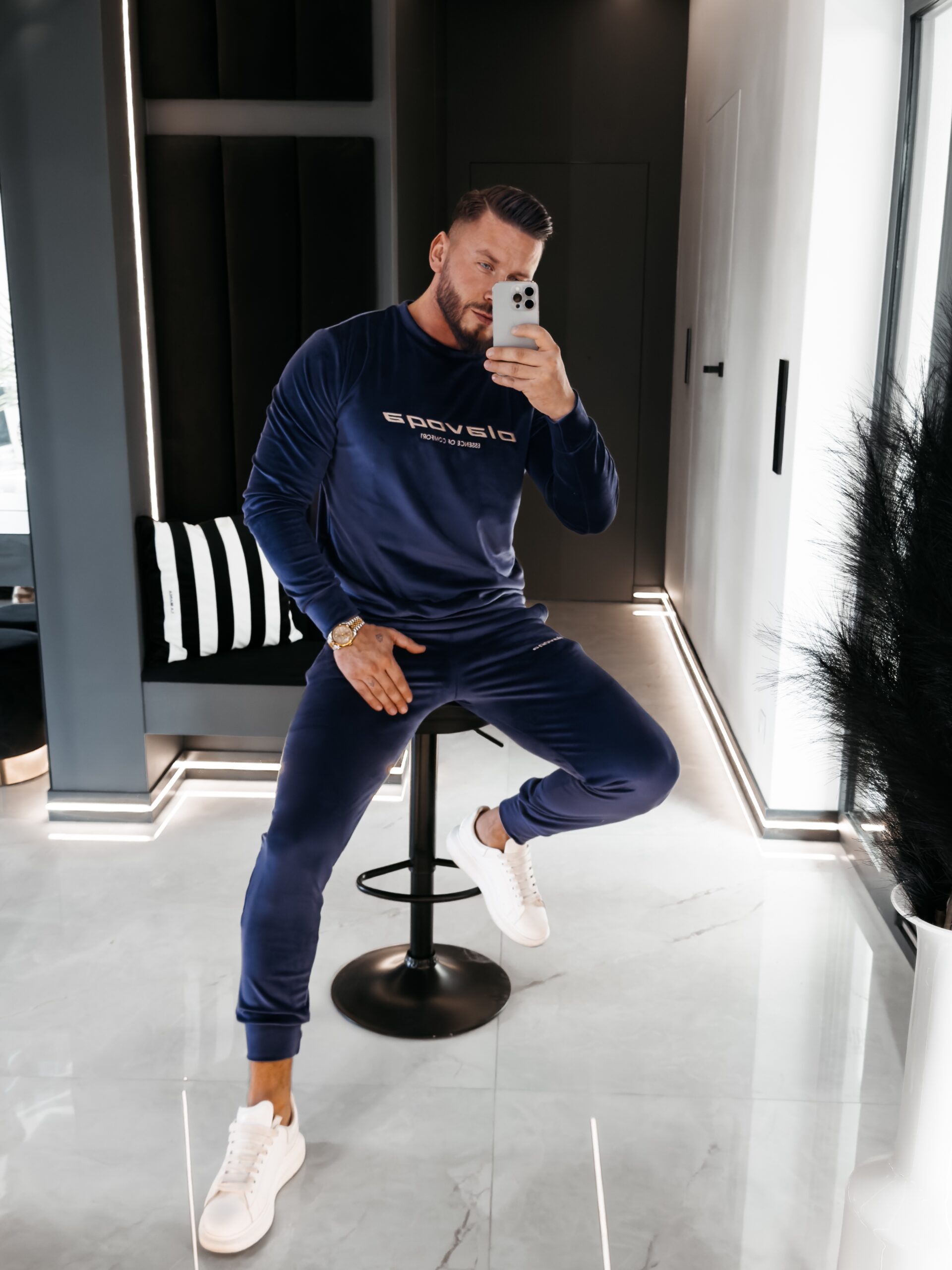 Komplet męski SKIP 2026 Granatowy