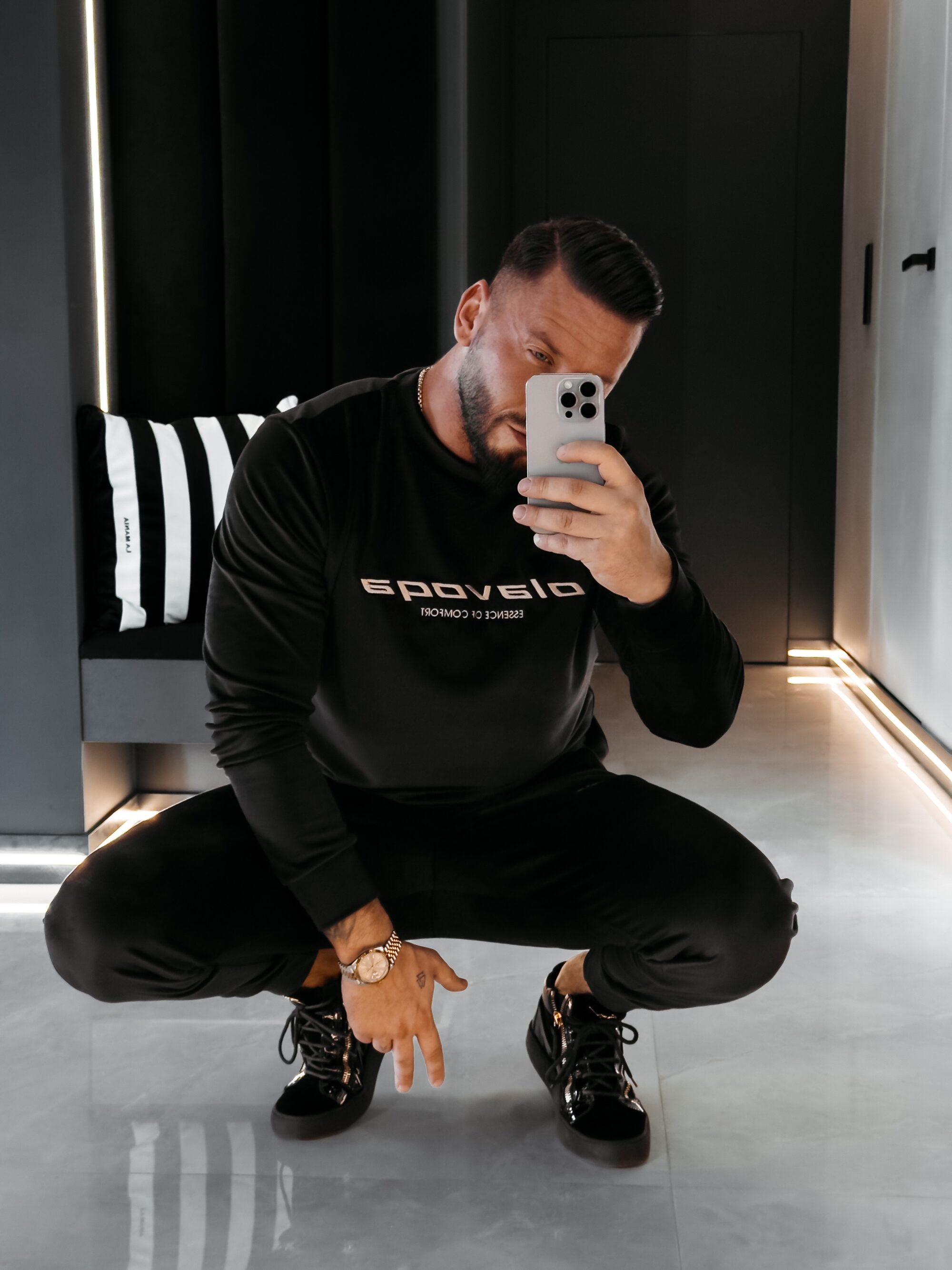 Komplet męski SKIP 2026 Czarny