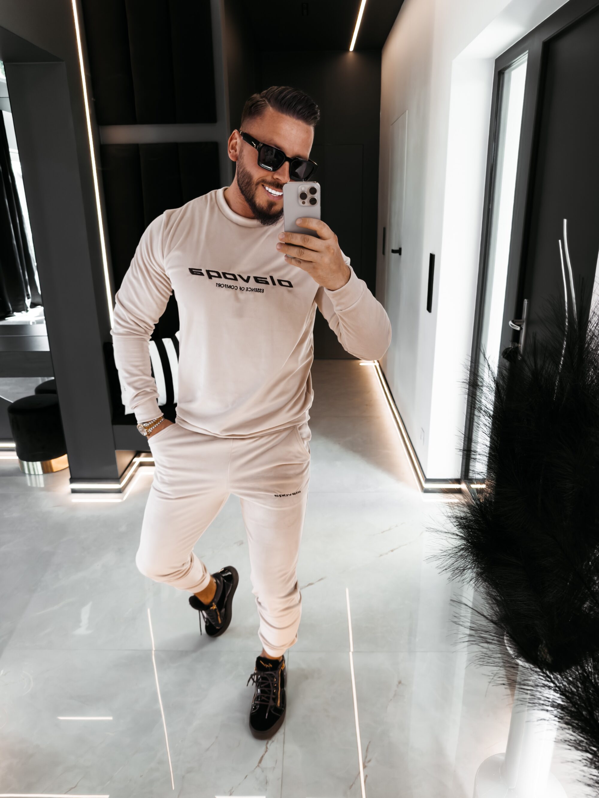 Komplet męski SKIP 2026 Beżowy