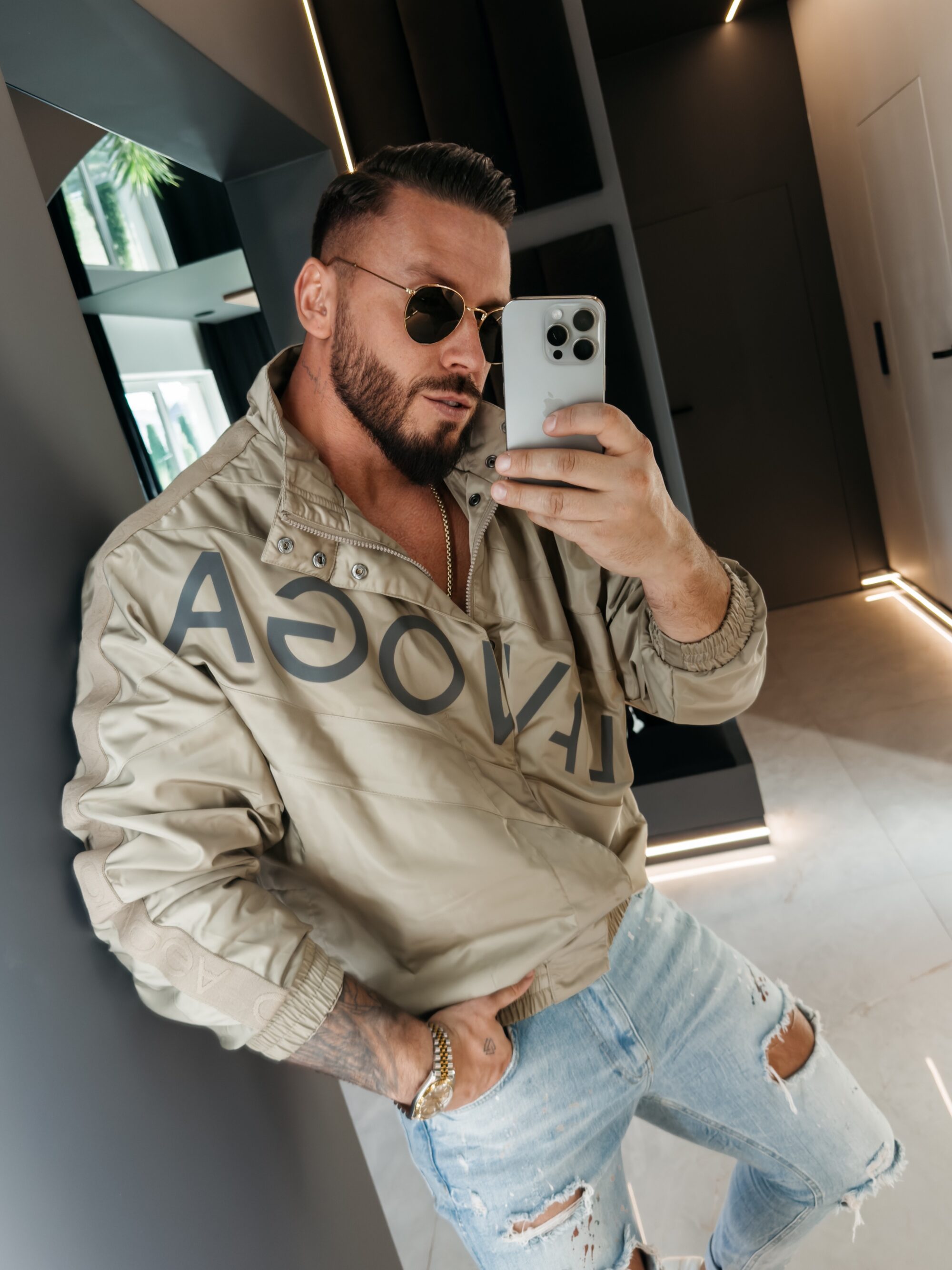 Kurtka męska VEAGE 2026 Khaki