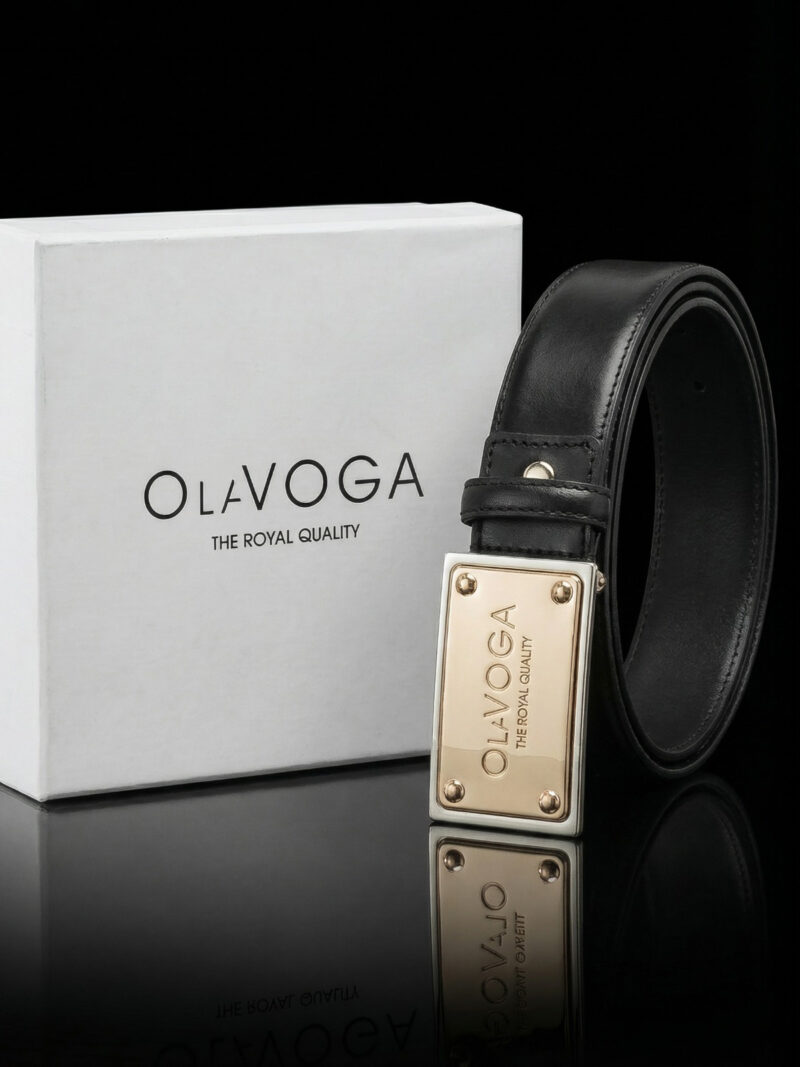 Pasek męski ITHACA 2026 Czarny