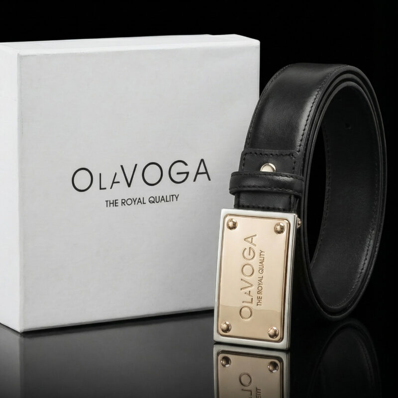 Pasek męski ITHACA 2026 Czarny