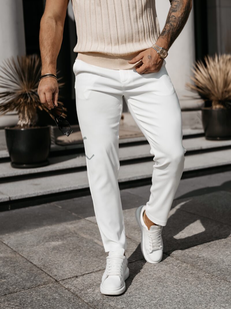 Spodnie męskie LORENZO 2026 Ecru