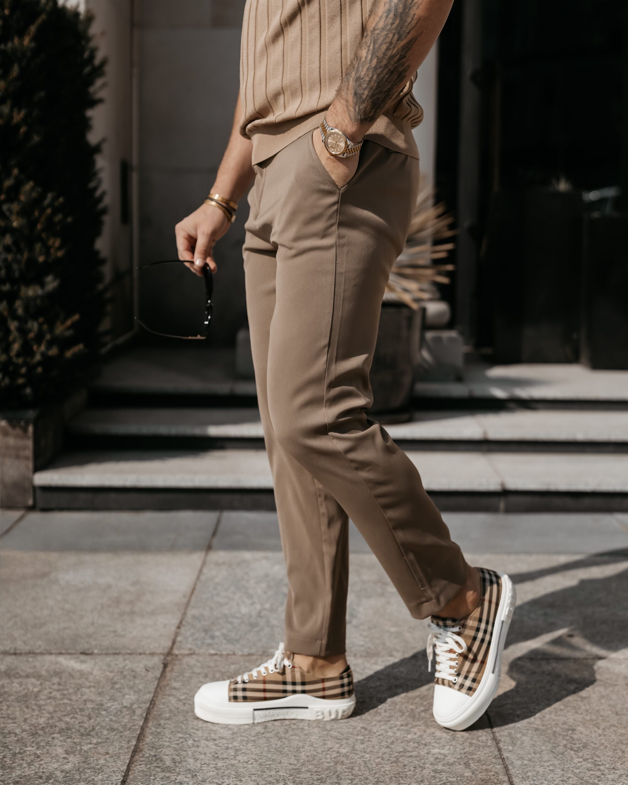 Spodnie męskie LORENZO 2026 Beżowe