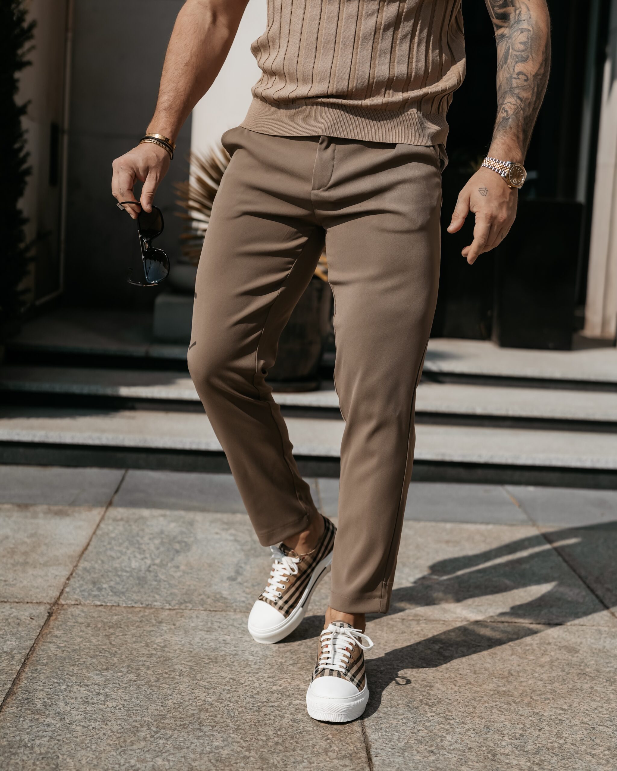 Spodnie męskie LORENZO 2026 Beżowe