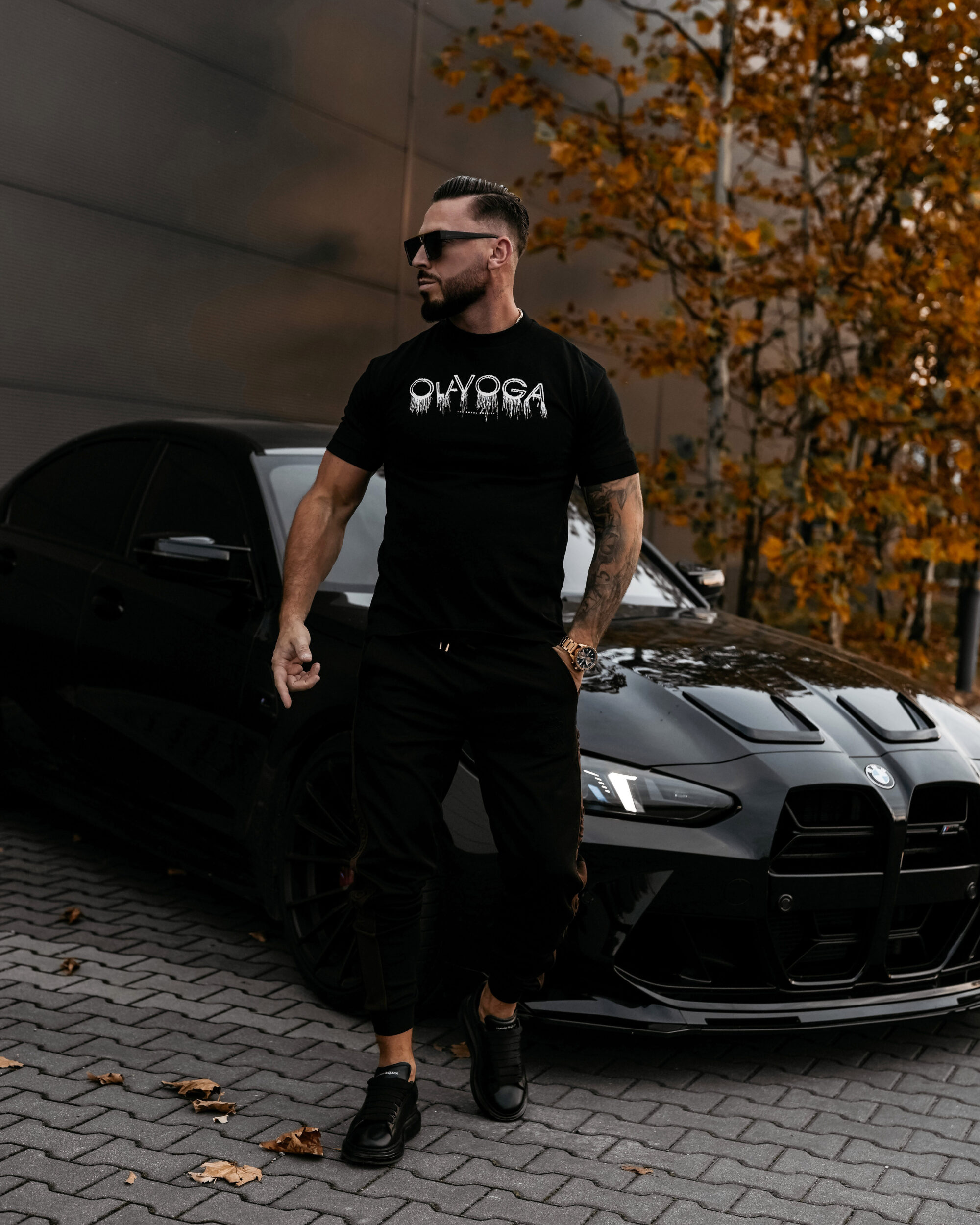 T-shirt męski CUON 2026 Czarny