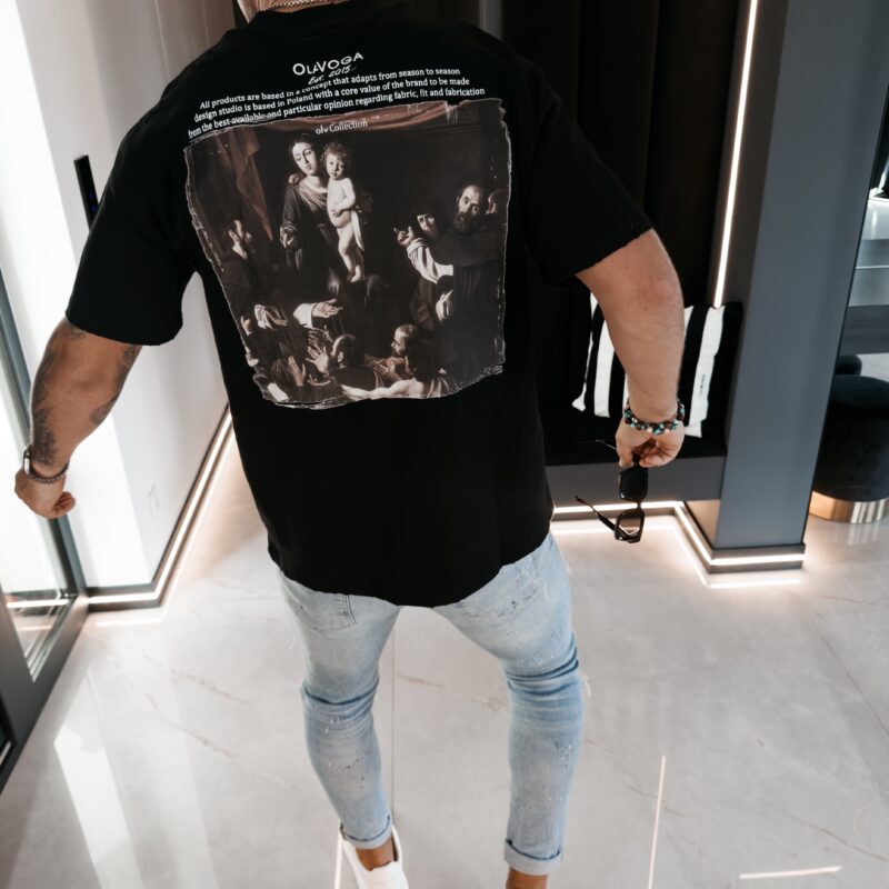 T-shirt męski NOVAVEON 2026 Czarny