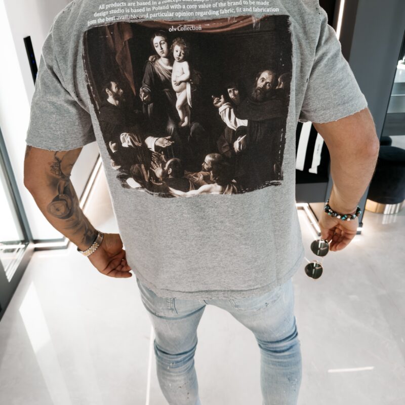 T-shirt męski NOVAVEON 2026 Szary