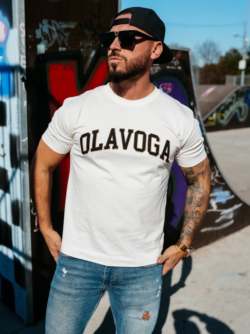 T-shirt męski ROQA 2026 Ecru