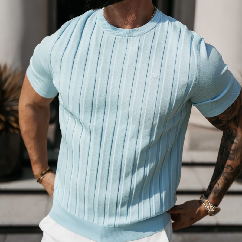 T-shirt męski XAE 2026 Sky Blue