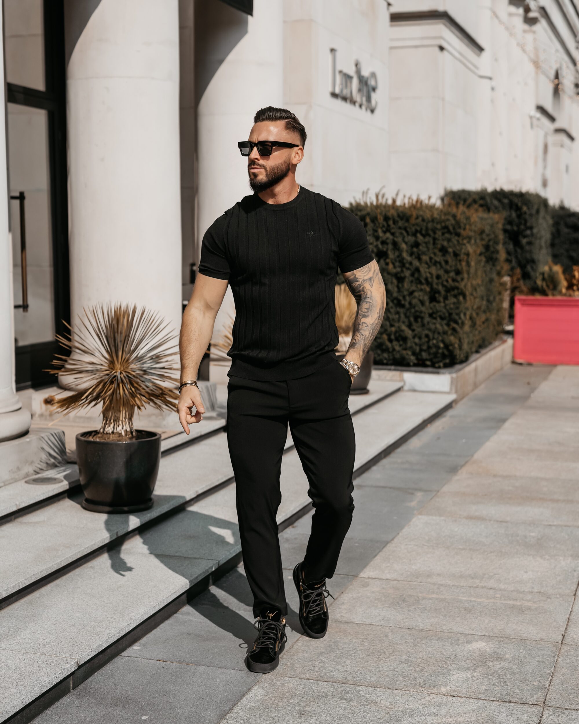 T-shirt męski XAE 2026 Czarny