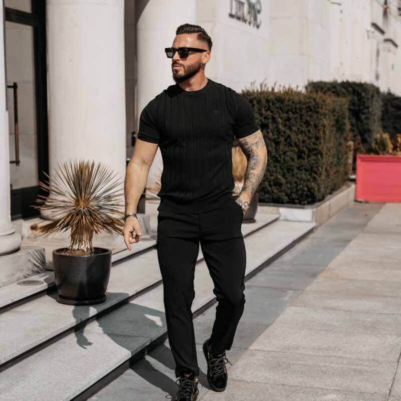 T-shirt męski XAE 2026 Czarny