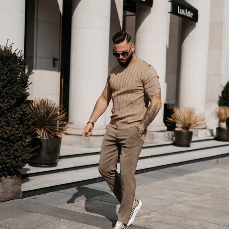 T-shirt męski XAE 2026 Camel