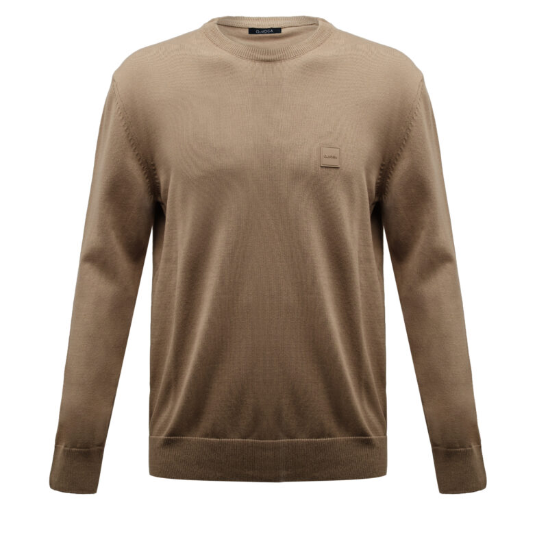 Sweter męski ALAVOS 2026 Brązowy