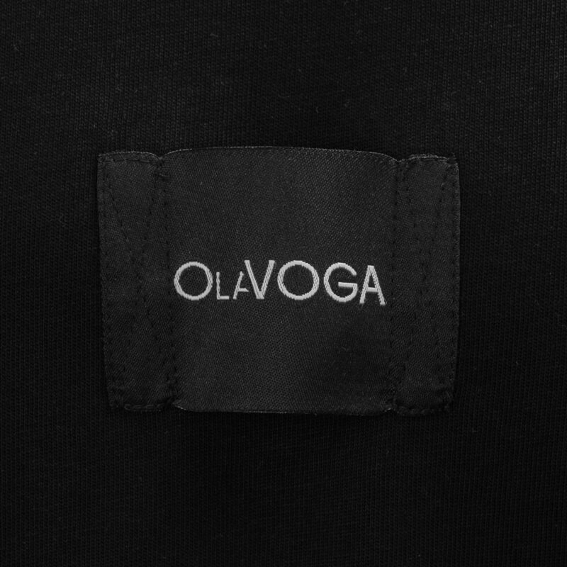 T-shirt męski BARSON 2026 Czarny