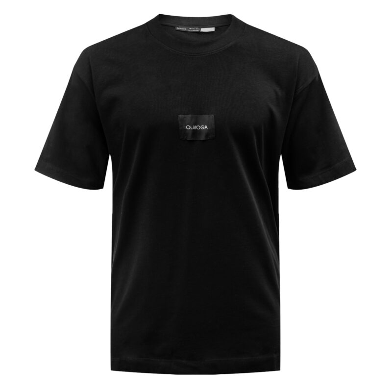 T-shirt męski BARSON 2026 Czarny