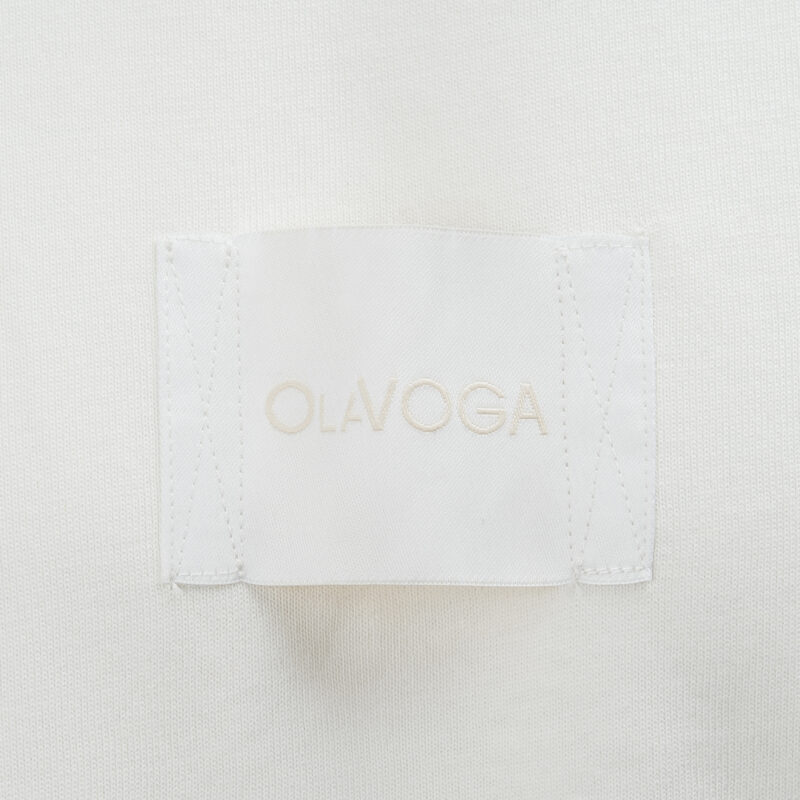 T-shirt męski BARSON 2026 Ecru