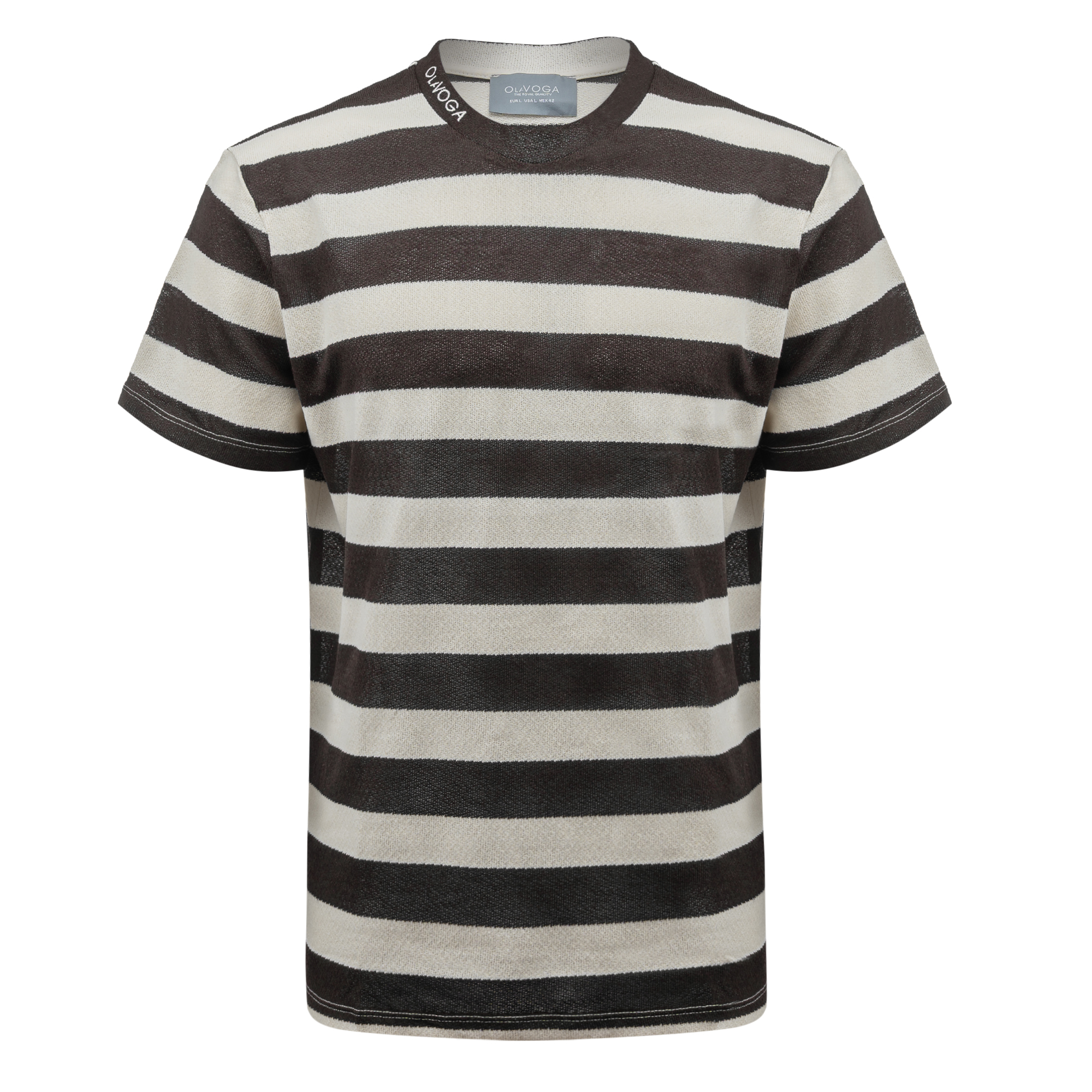 Sweter męski NEXTO 2026 Brązowy