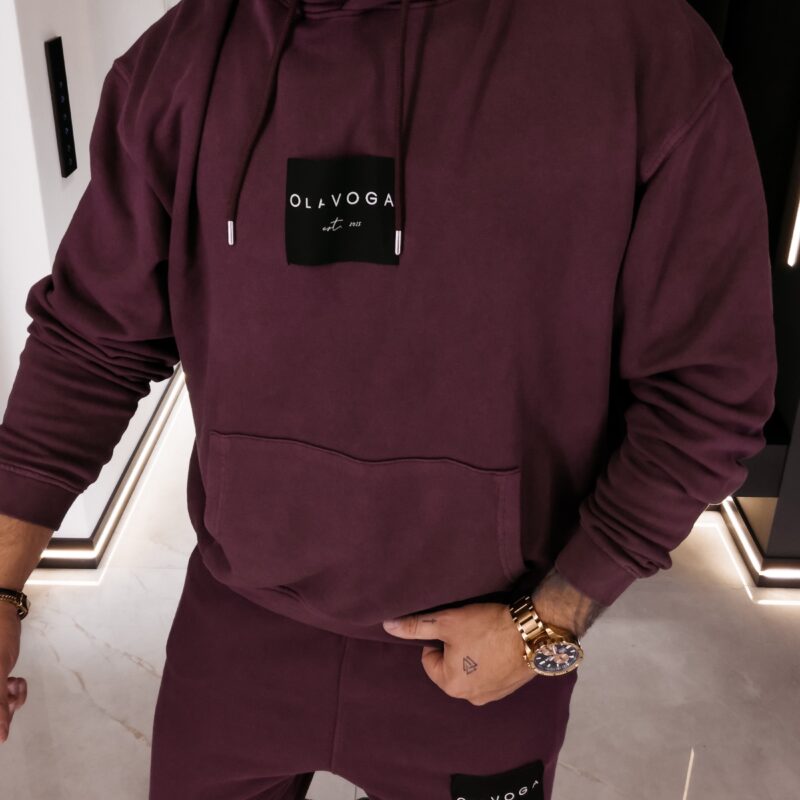 Komplet męski MARICOL 2026 Burgundowy