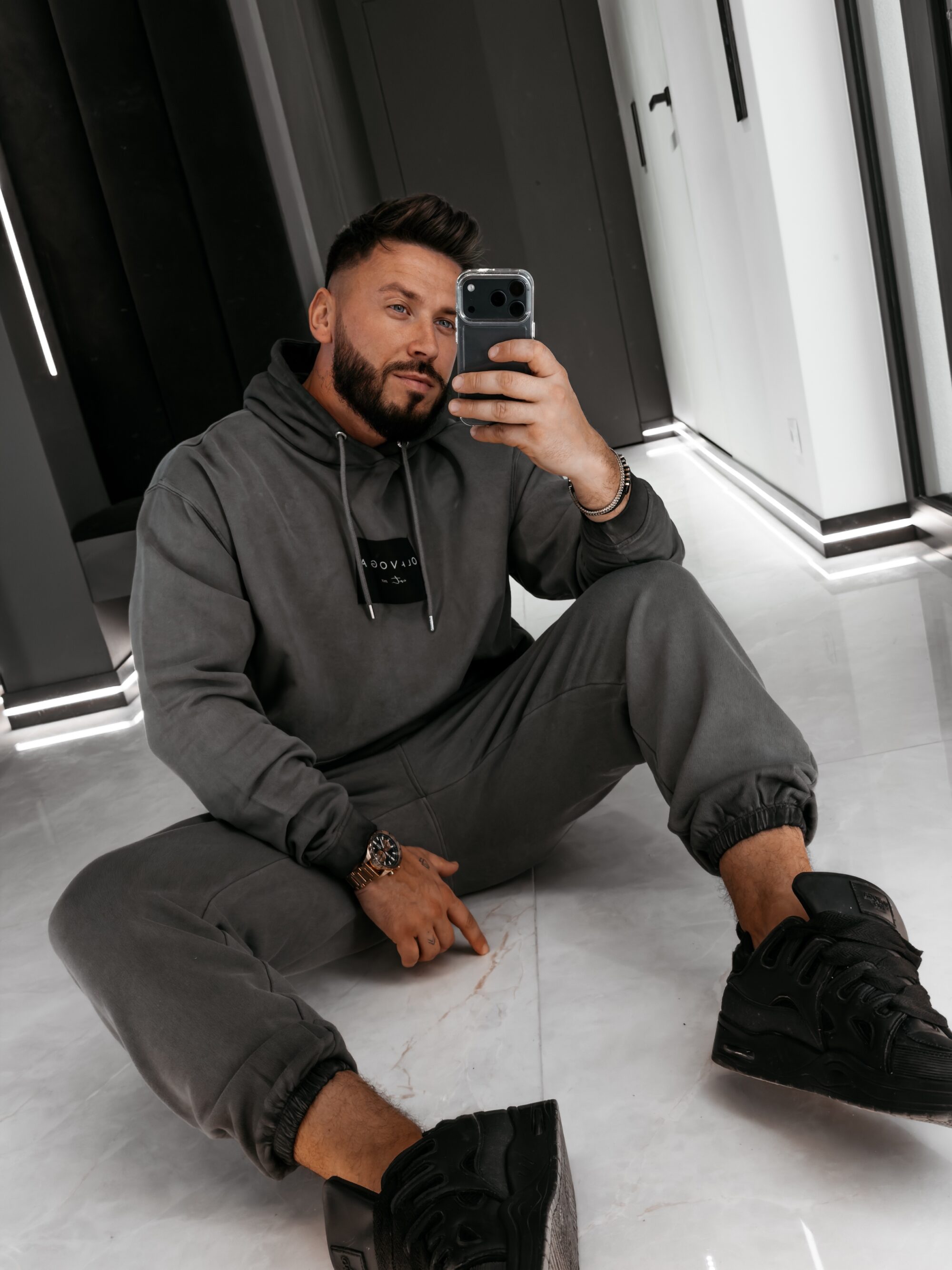 Komplet męski MARICOL 2026 Szary