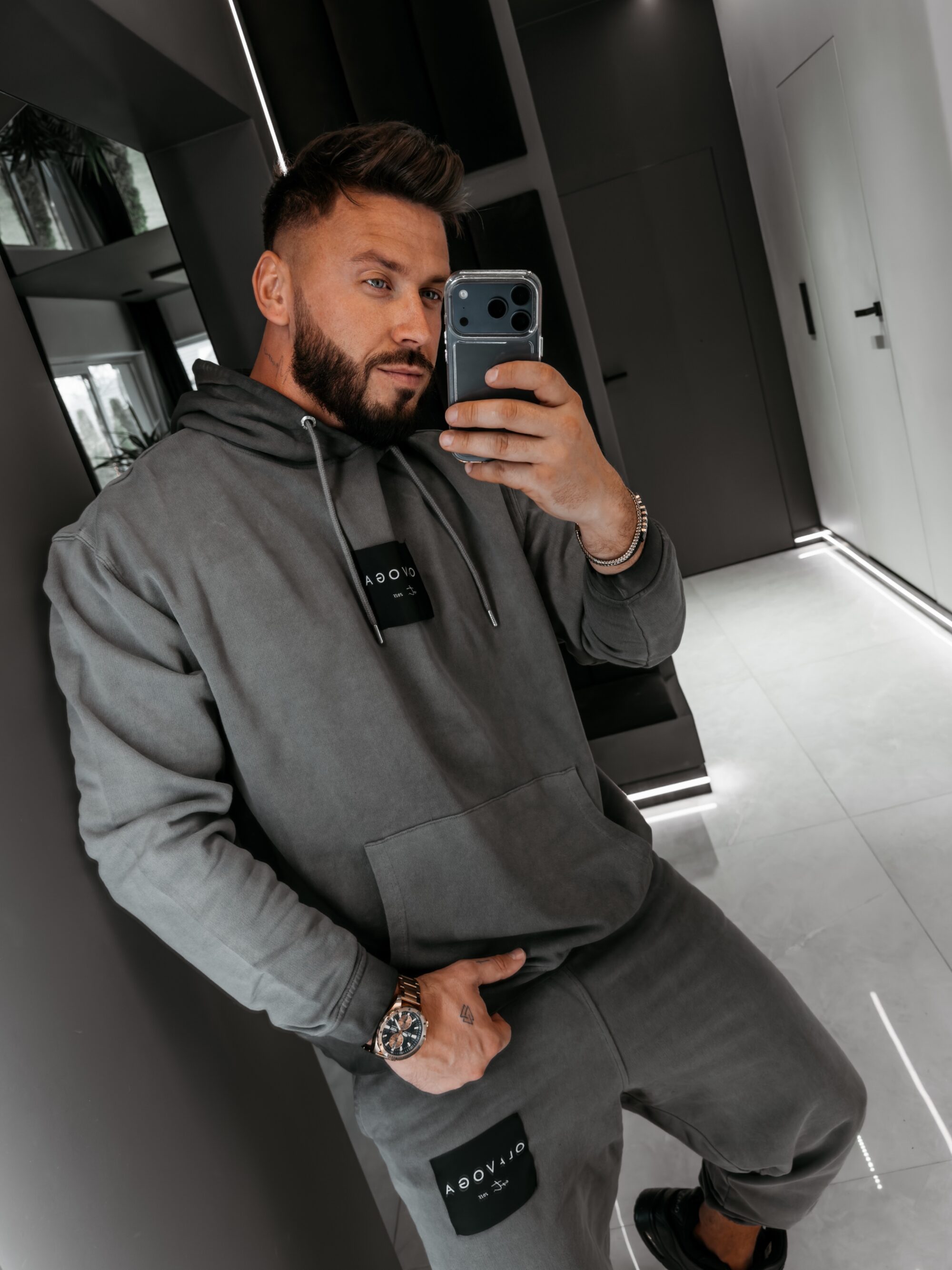 Komplet męski MARICOL 2026 Szary