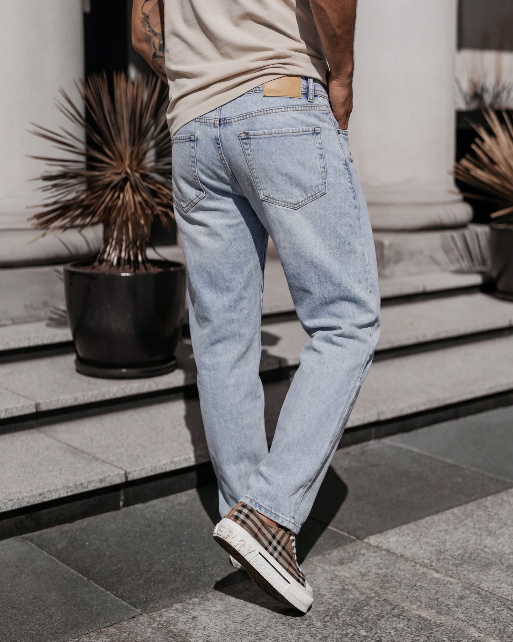 Spodnie męskie DAPI 2026 Light Blue