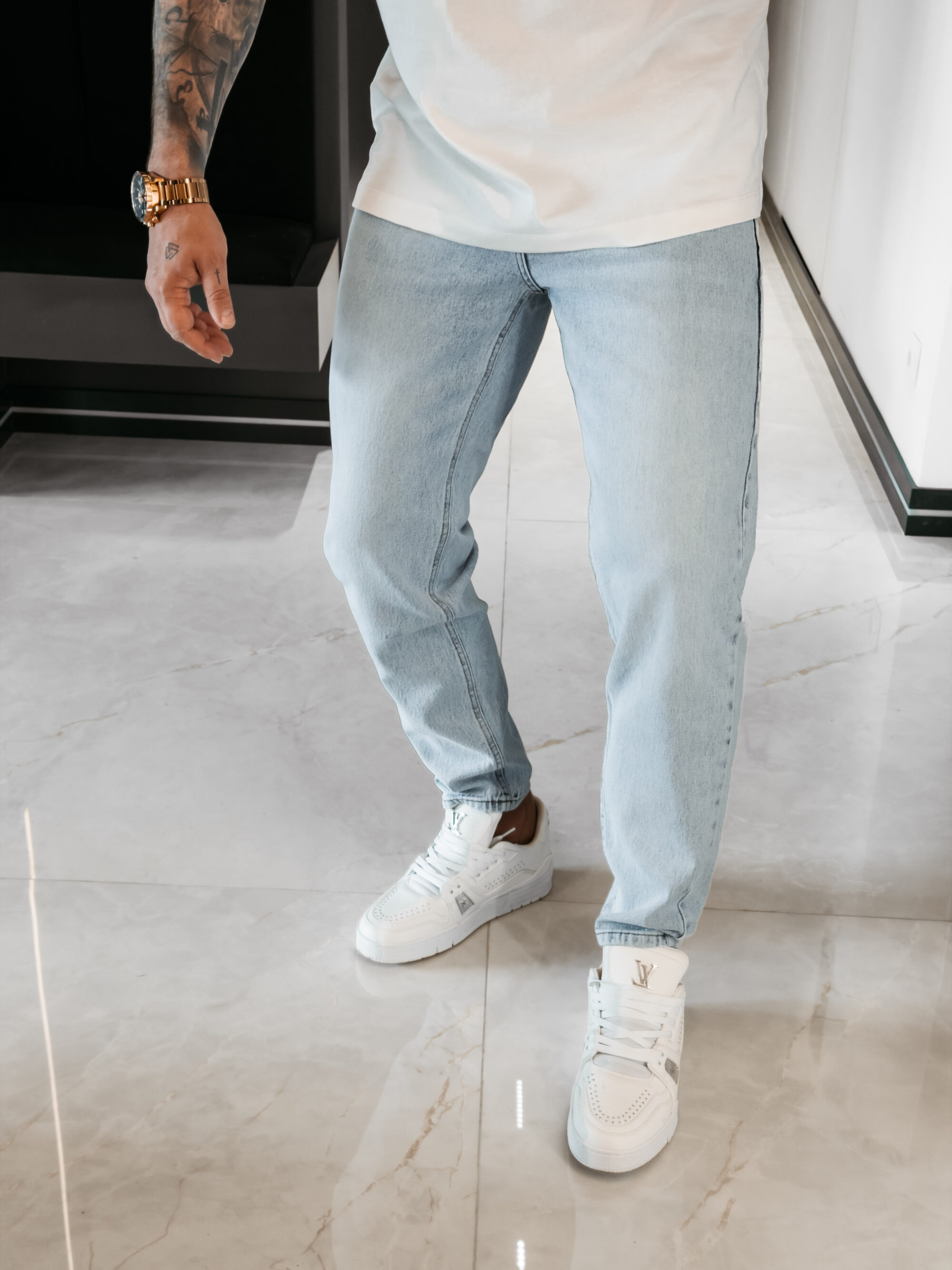 Spodnie męskie DAPI 2026 Light Blue