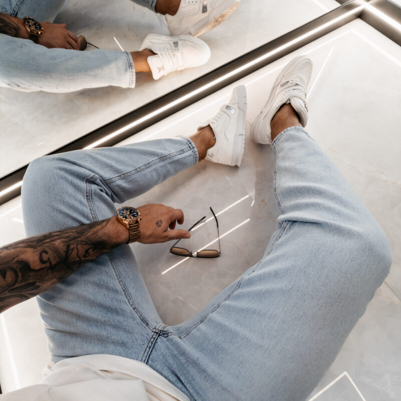 Spodnie męskie DAPI 2026 Light Blue