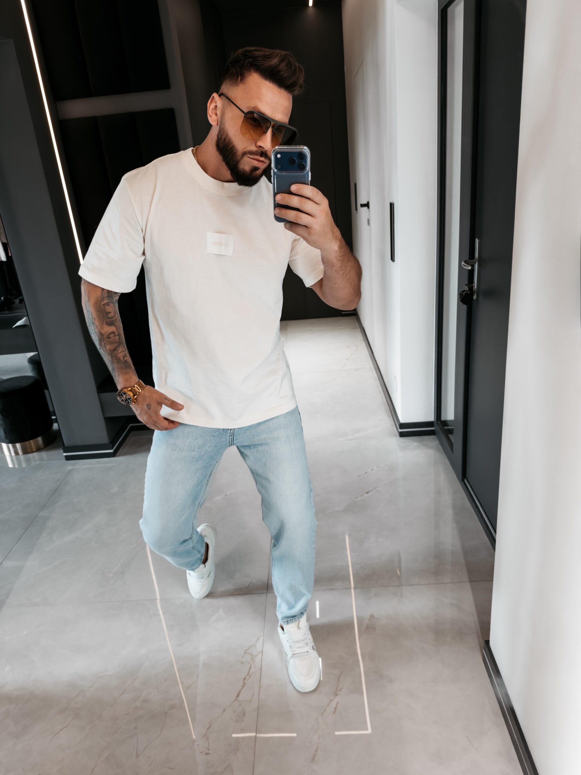 Spodnie męskie DAPI 2026 Light Blue