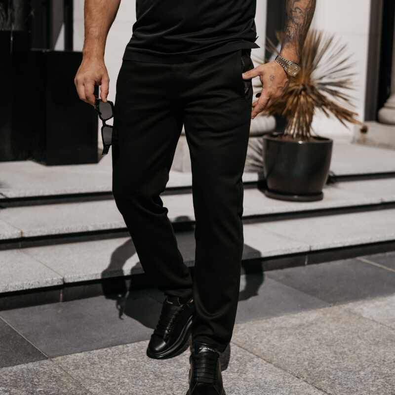 Spodnie męskie LUON 2026 Czarne