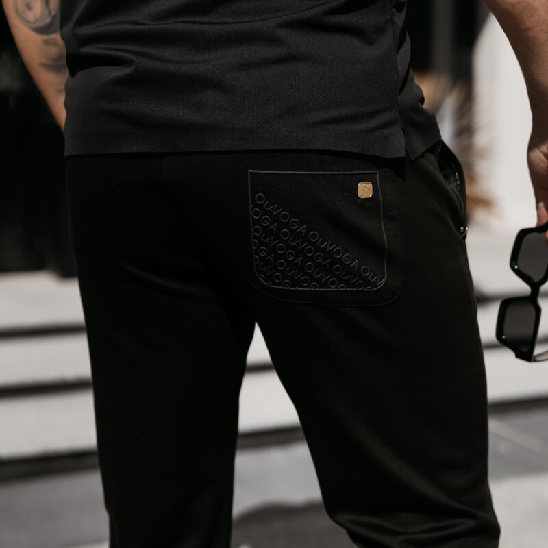 Spodnie męskie LUON 2026 Czarne