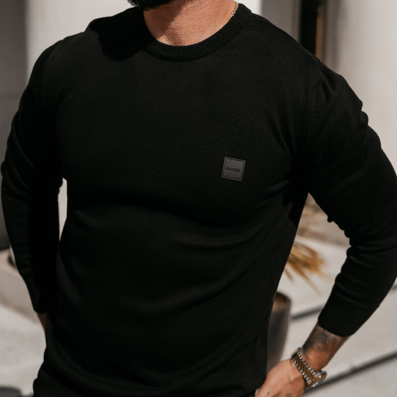 Sweter męski ALAVOS 2026 Czarny