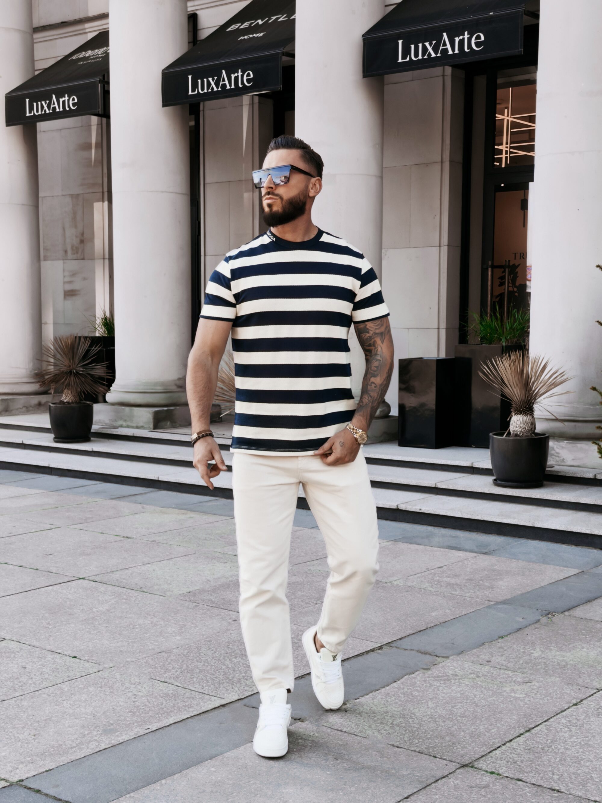 Sweter męski NEXTO 2026 Navy Blue