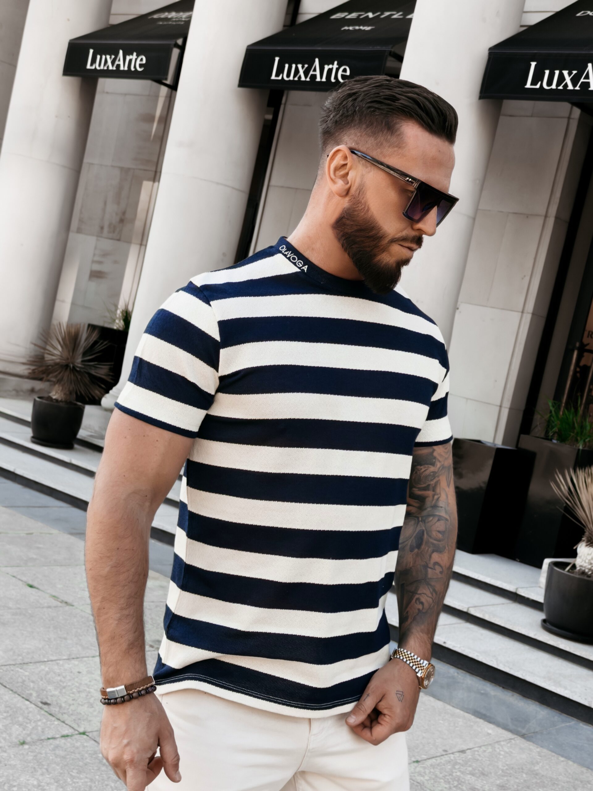 Sweter męski NEXTO 2026 Navy Blue