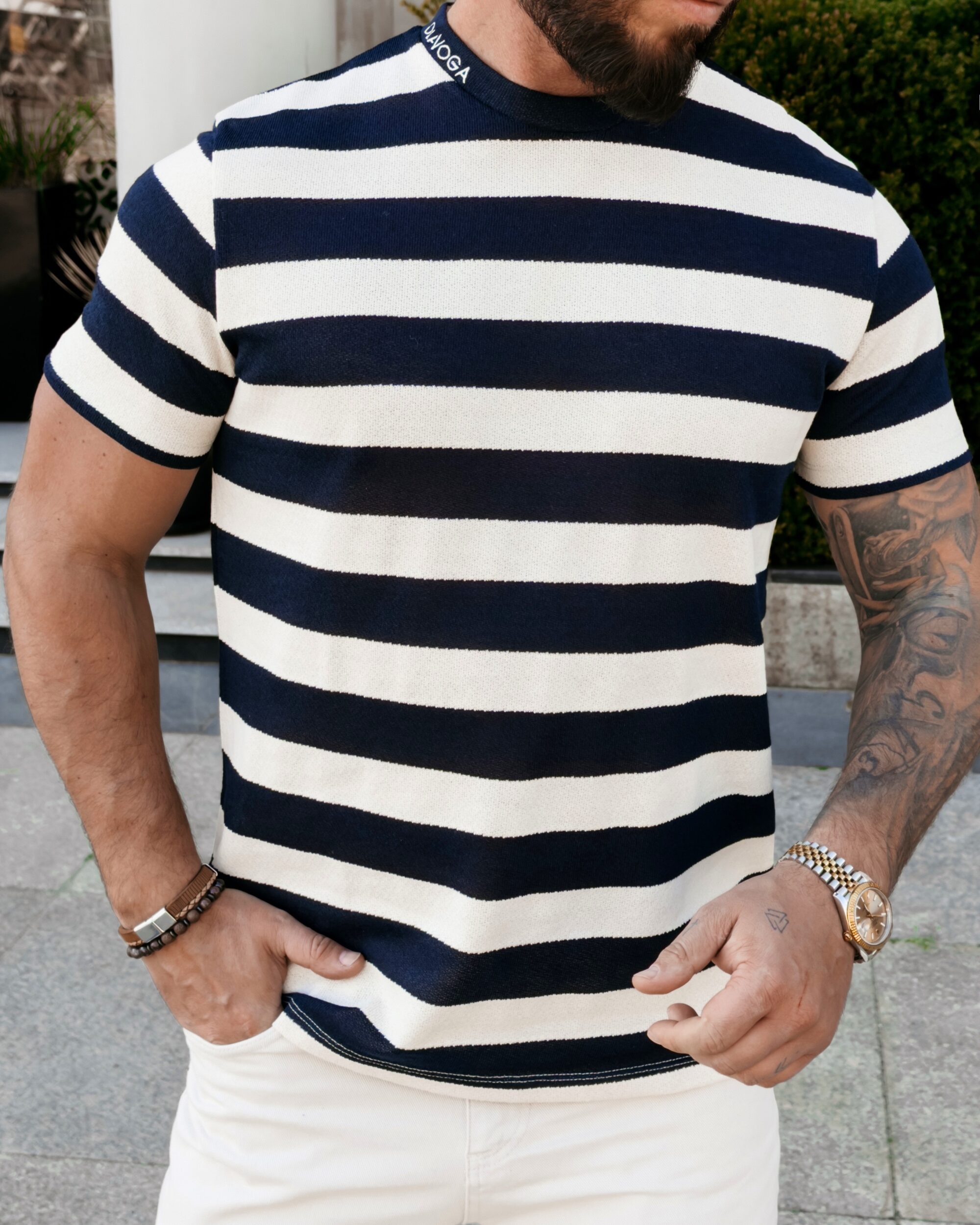 Sweter męski NEXTO 2026 Navy Blue