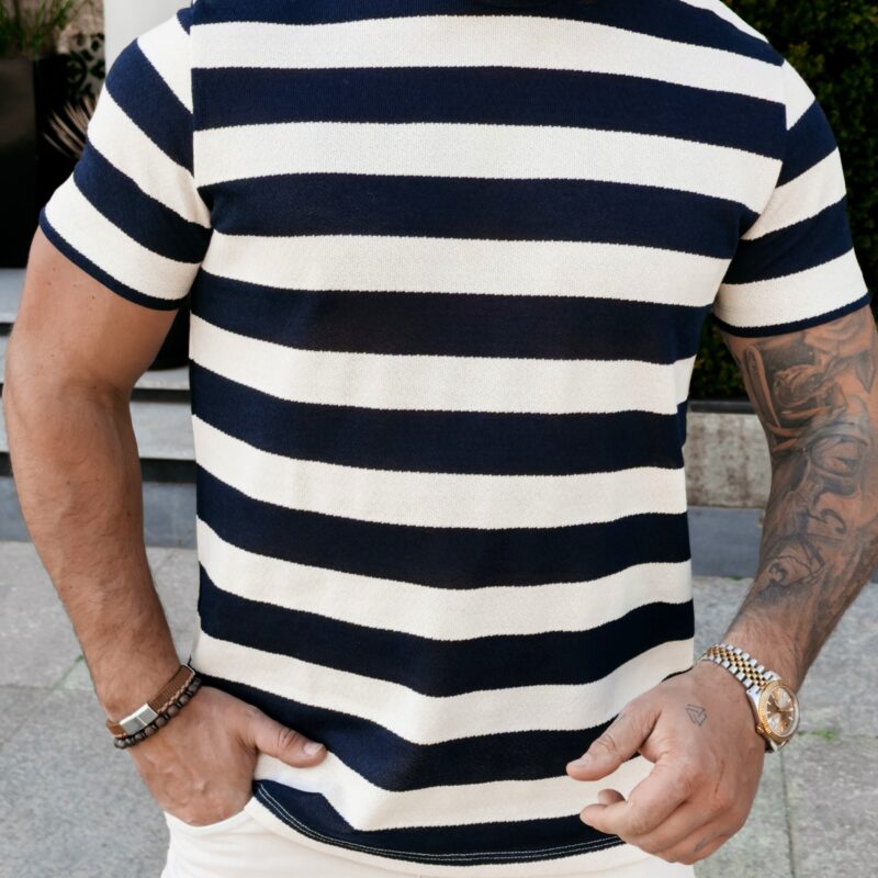 Sweter męski NEXTO 2026 Navy Blue