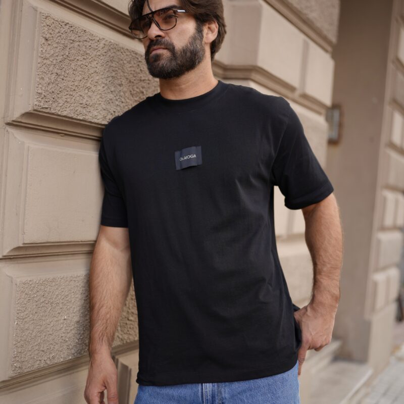 t-shirt BARSON 144 T-shirt męski BARSON 2026 Czarny