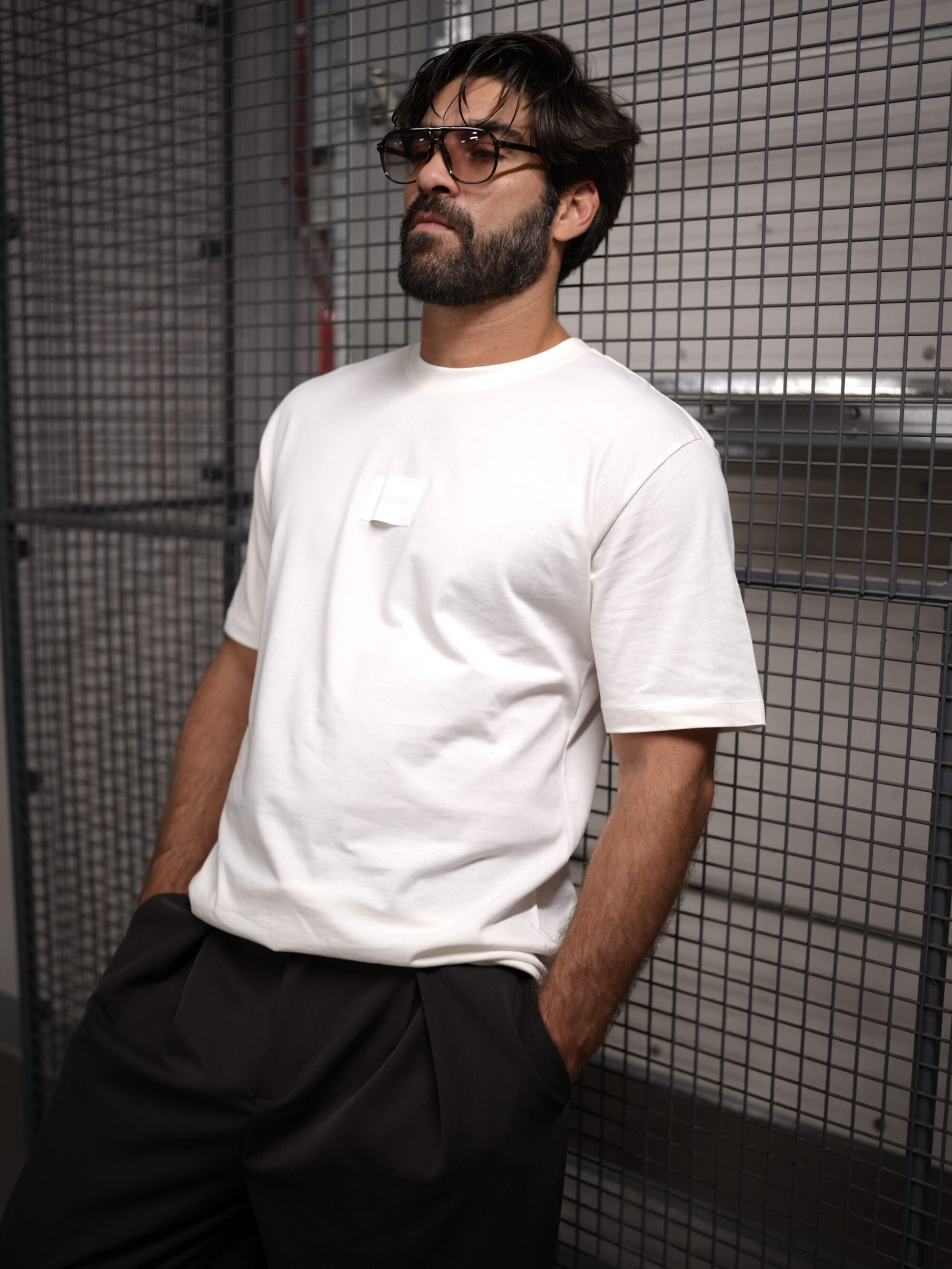 t-shirt BARSON 151 T-shirt męski BARSON 2026 Ecru