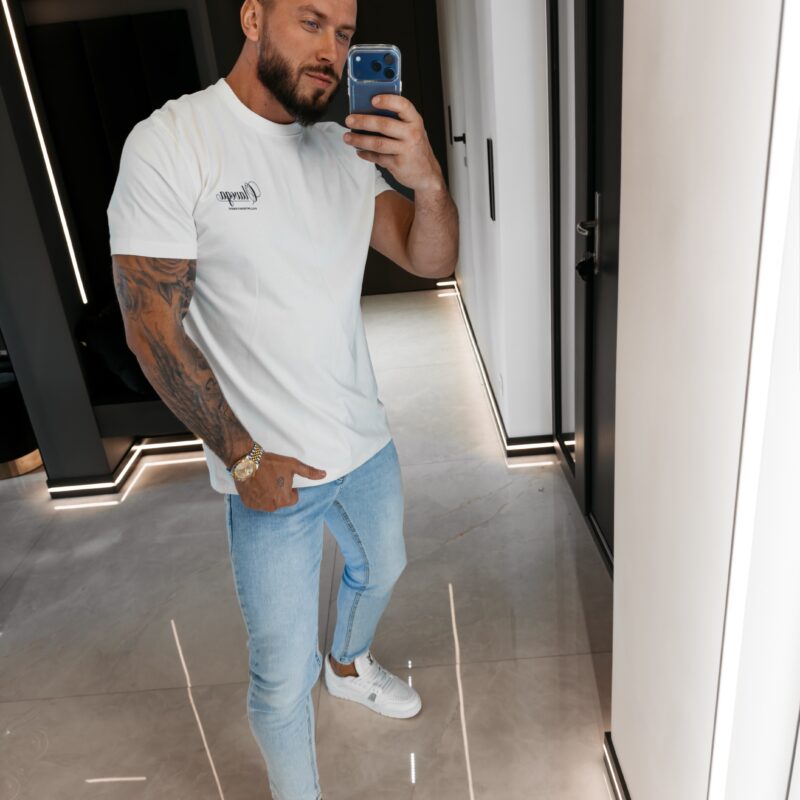 T-shirt męski BREEZER 2026 Ecru