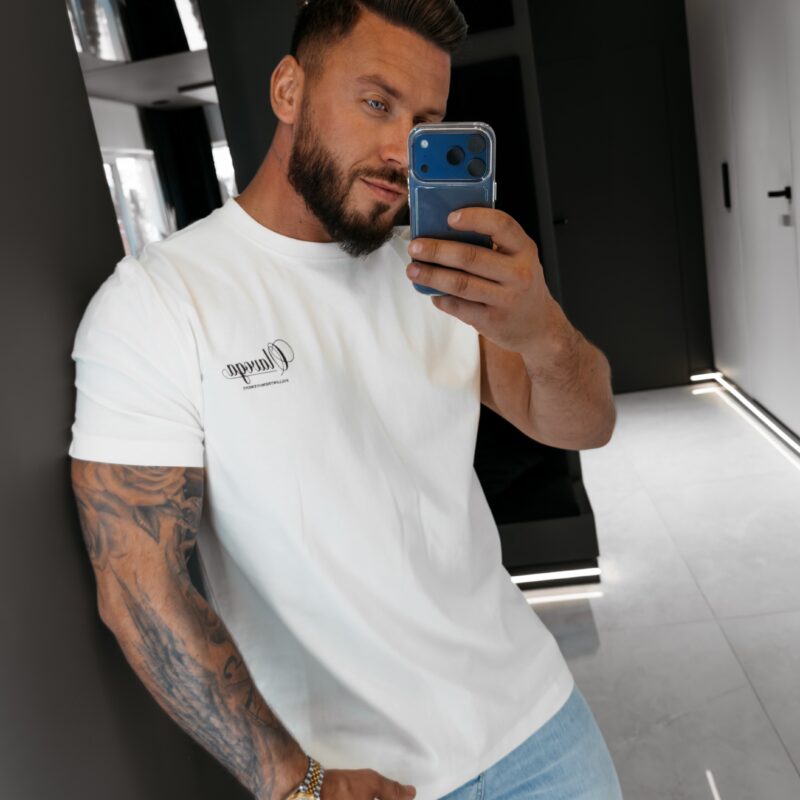 T-shirt męski BREEZER 2026 Ecru