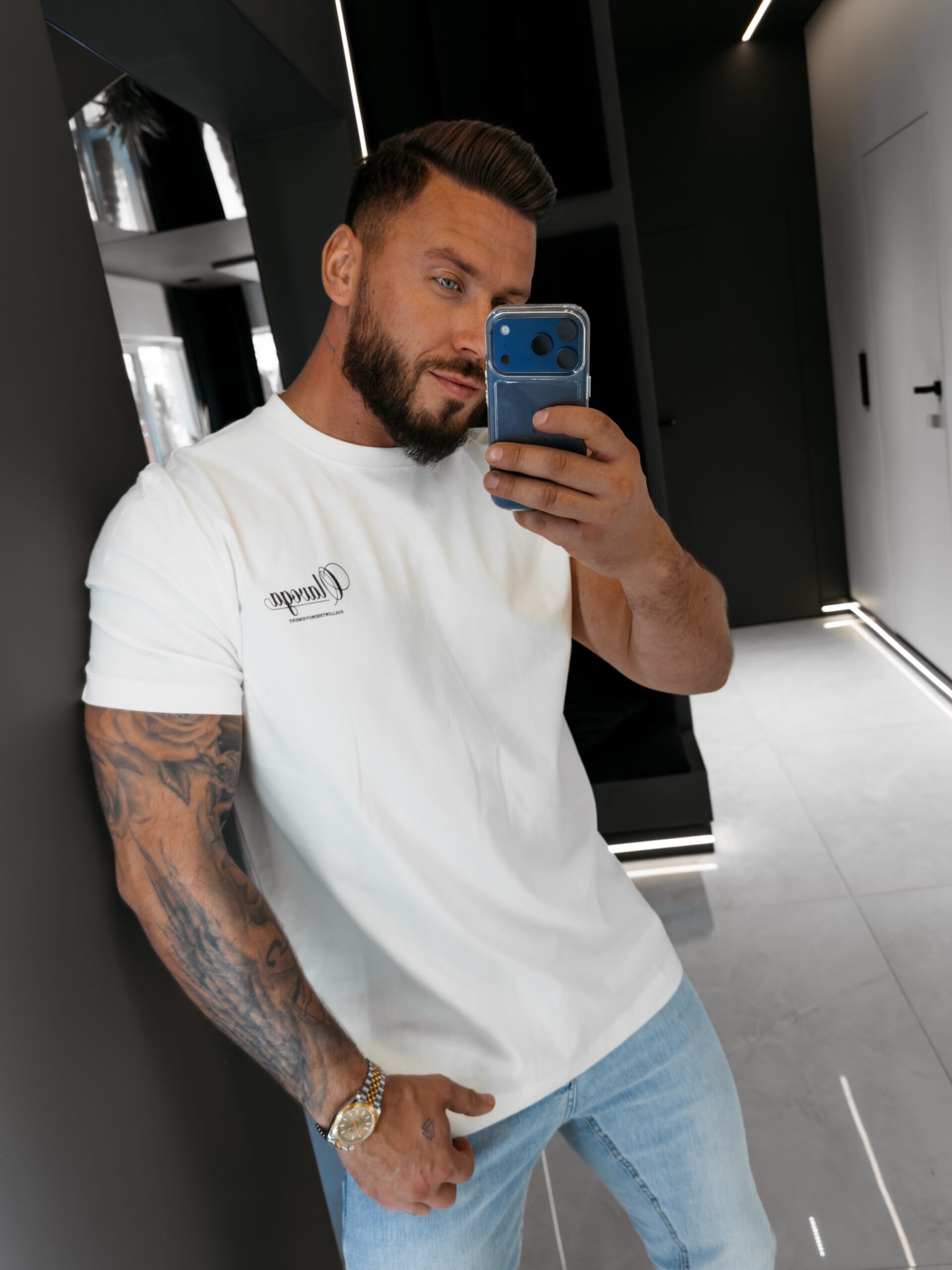 T-shirt męski BREEZER 2026 Ecru