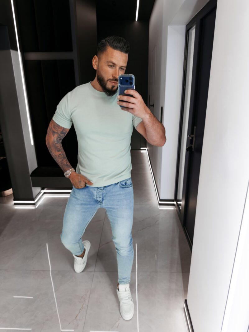 Spodnie męskie DOLERI 2026 Light Blue