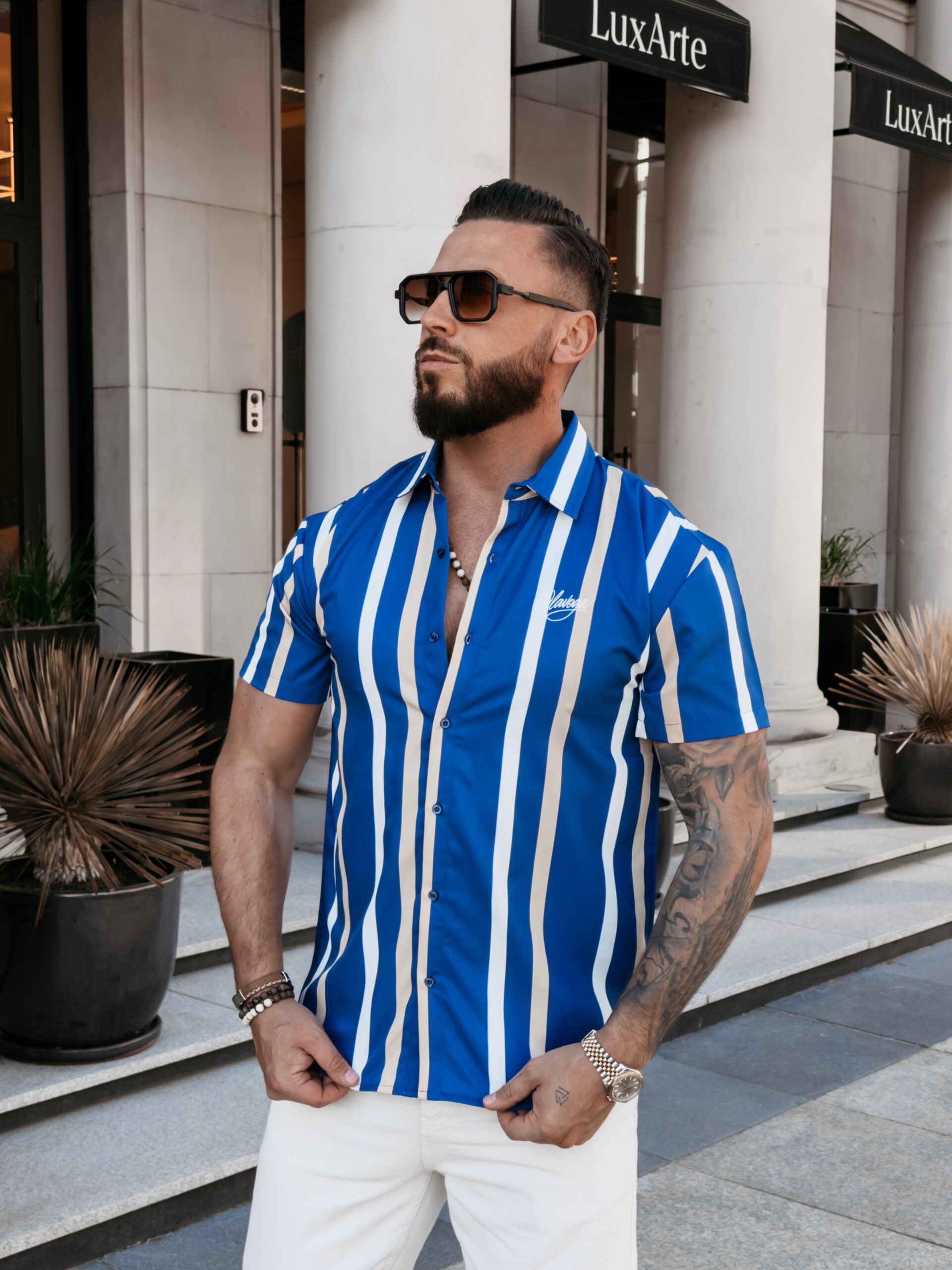 Koszula męska MIUS 2026 Navy Blue