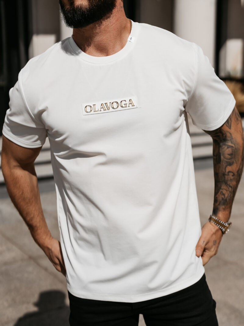 T-shirt męski SOBRE 2026 Biały