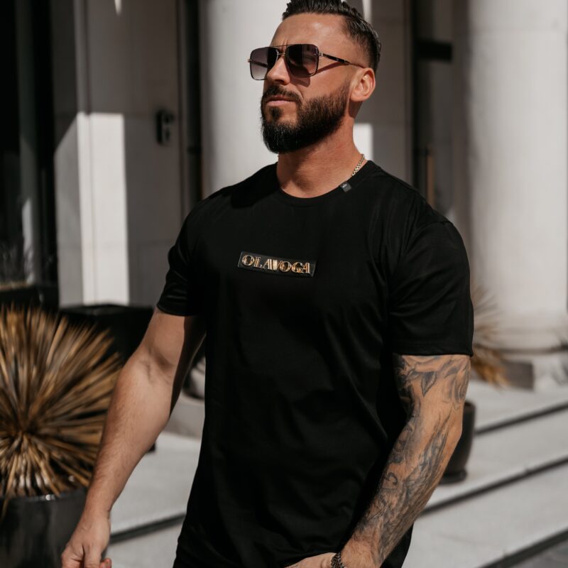 T-shirt męski SOBRE 2026 Czarny