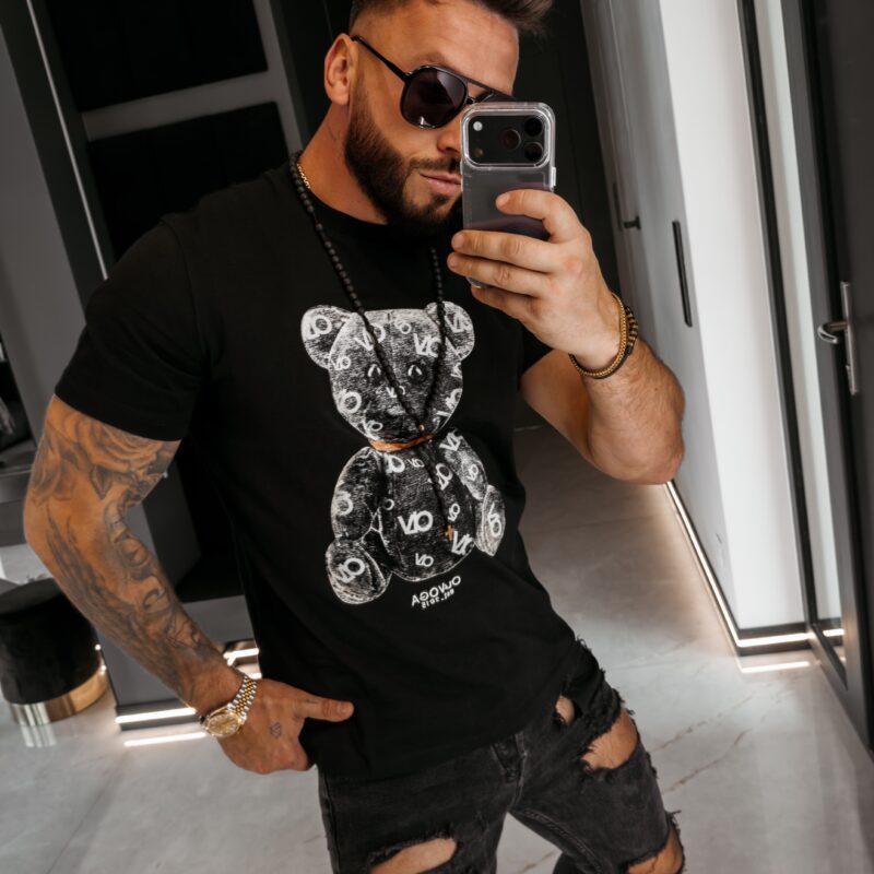 T-shirt męski TADY 2026 Czarny