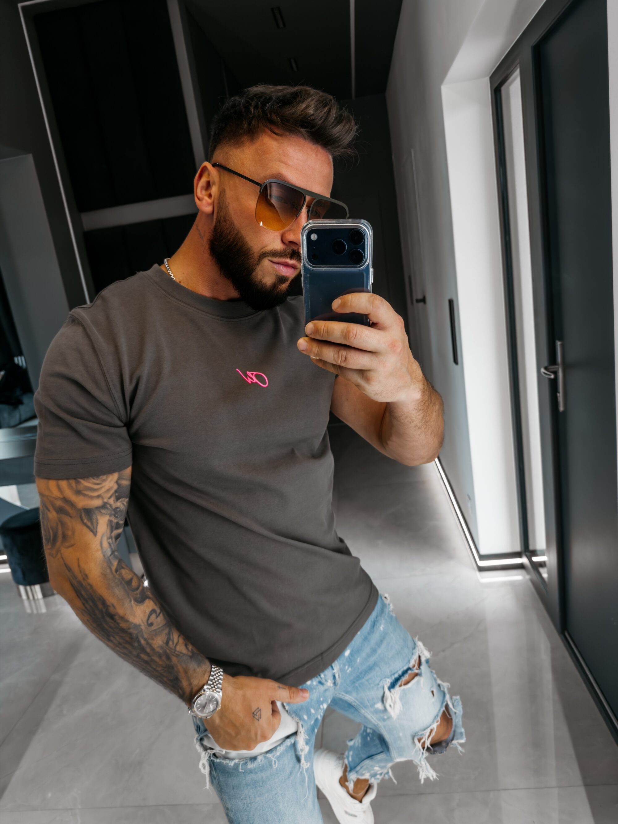 T-shirt UNISEX VELMAR 2026 Grafitowy