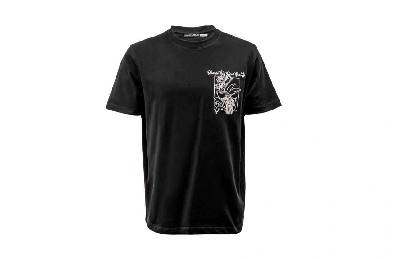 Screenshot T-shirt męski LUXVEENCE 2026 Czarny