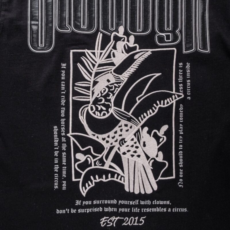 Screenshot T-shirt męski LUXVEENCE 2026 Czarny